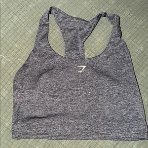 Gymshark Heathered Gray Sports Bra